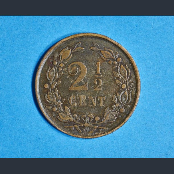 Holland 2 1/2 Cent 1894