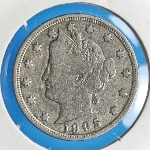 USA 5 cents 1905