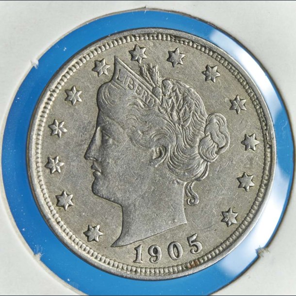 USA 5 cents 1905