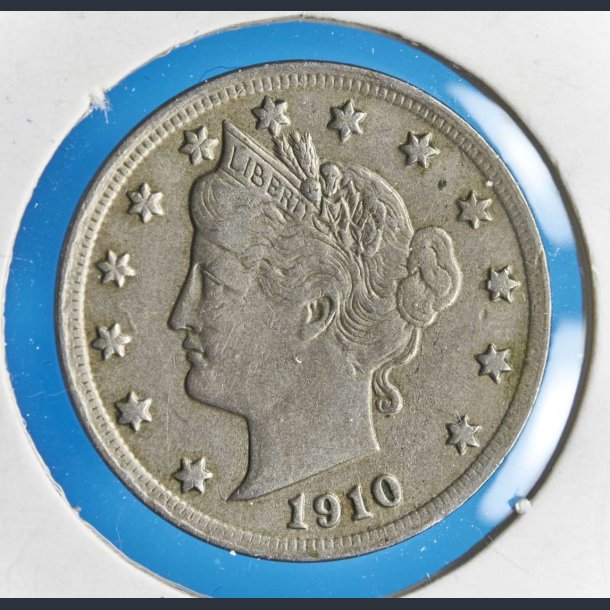 USA 5 cents 1910