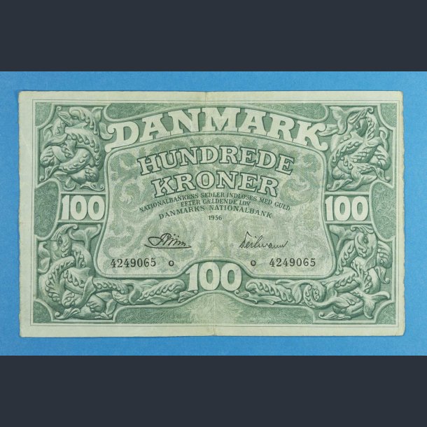 Danmark 100 kr. 1956 - Teilmann