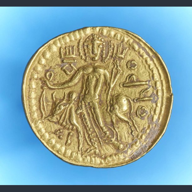 Indien, Kushanriget, Vasu Deva II, ca. 290310, guld-Stater