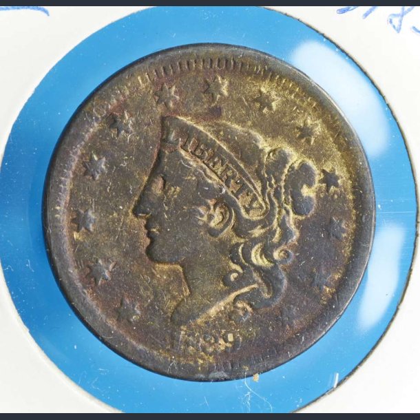 USA 1 cent 1839