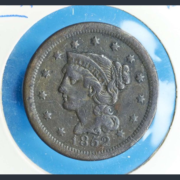 USA 1 cent 1852