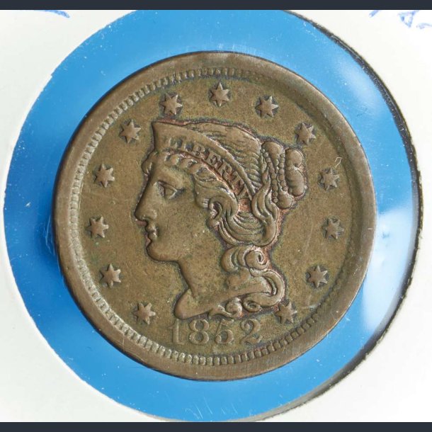 USA 1 cent 1852