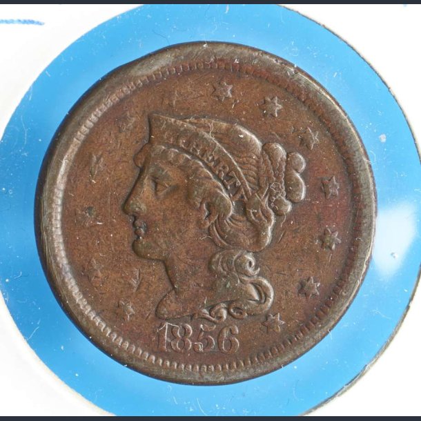 USA 1 cent 1856