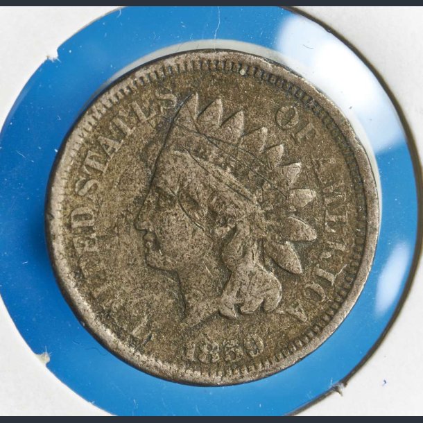 USA 1 cent 1859