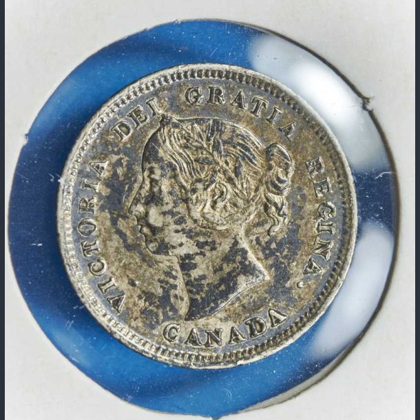 Canada 5 cents 1887