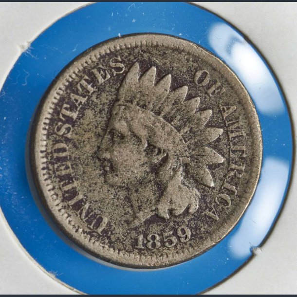 USA 1 cent 1859