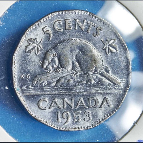 Canada 5 cents 1953