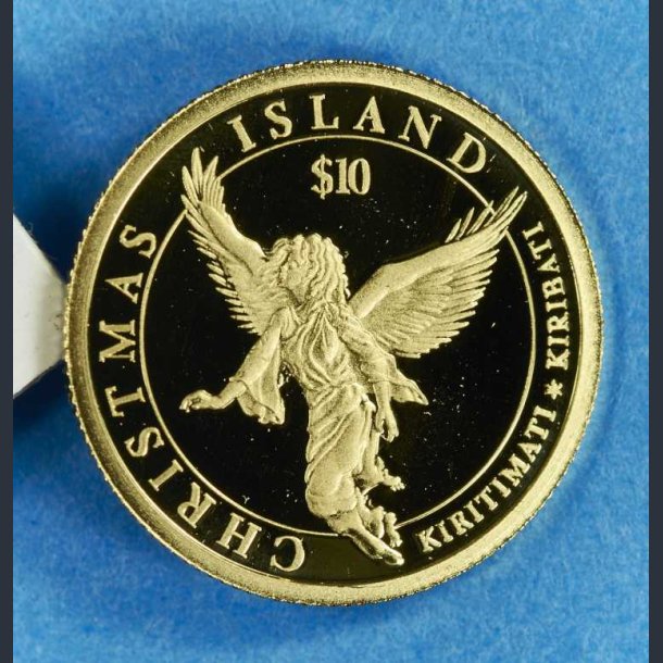 Kiribati / Christmas Island 10 dollar 2006 guld - Englen fra Christmas Islands