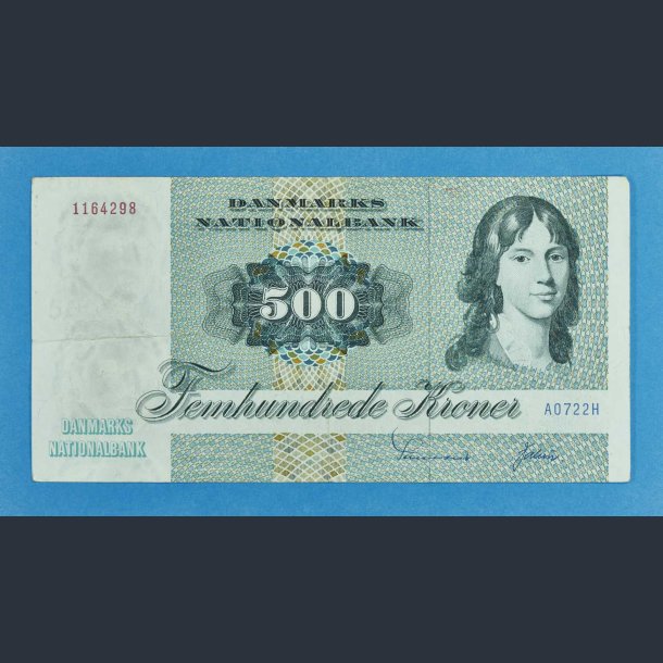 Danmark 500 kr. 1972 A0 - kv. 1