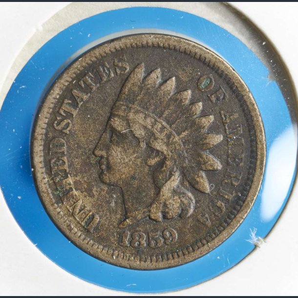 USA 1 cent 1859