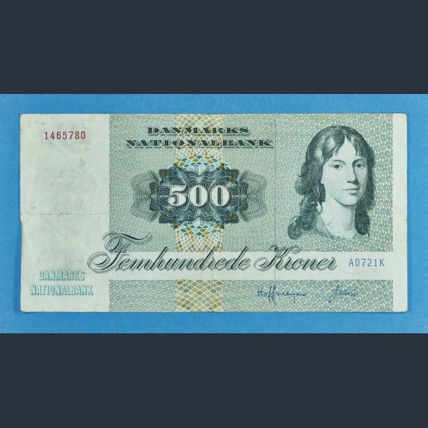 Danmark 500 kr. 1972 A0 - kv. 1