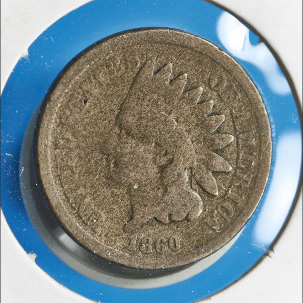 USA 1 cent 1860