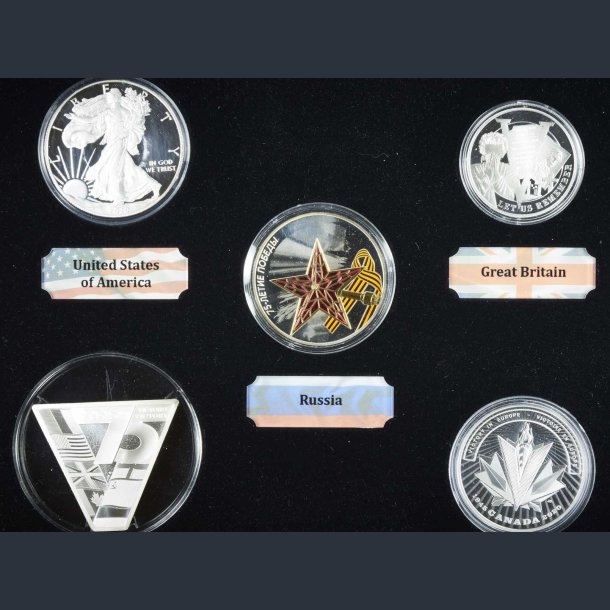 The 2020 World War II Silver Allied Set