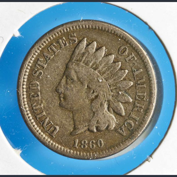 USA 1 cent 1860