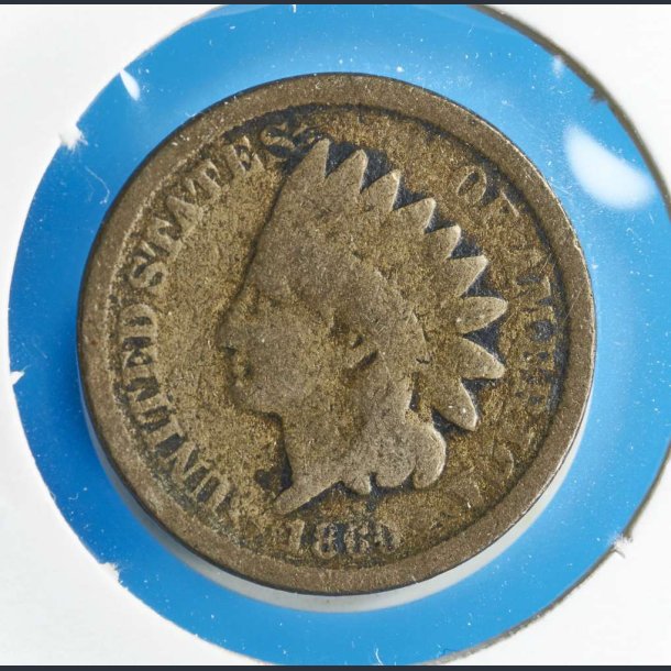 USA 1 cent 1860