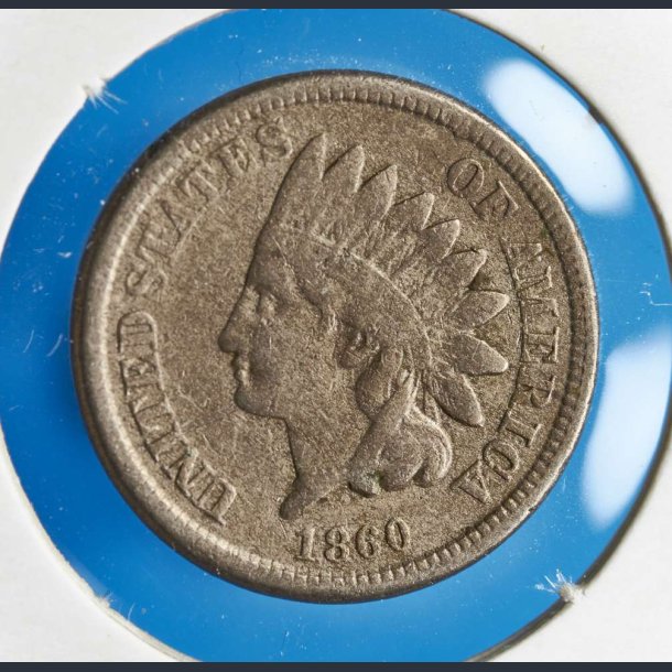 USA 1 cent 1860