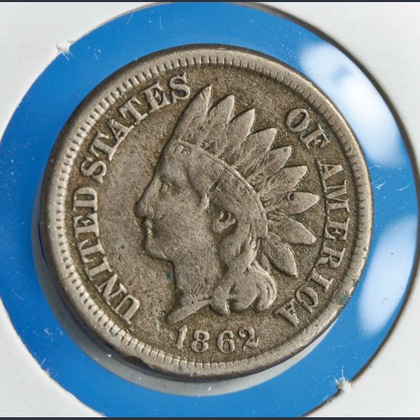 USA 1 cent 1862