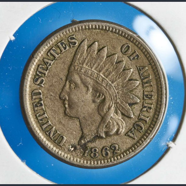 USA 1 cent 1862