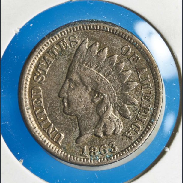 USA 1 cent 1863 