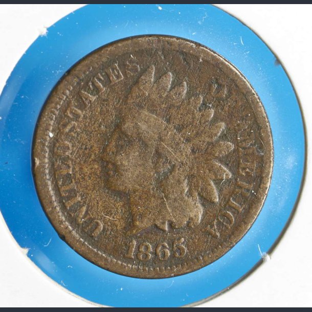 USA 1 cent 1865  