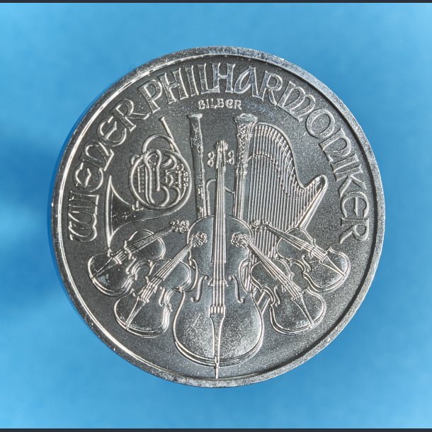 1 oz strigsk Philharmoniker Slvmnt 1 euro 2019