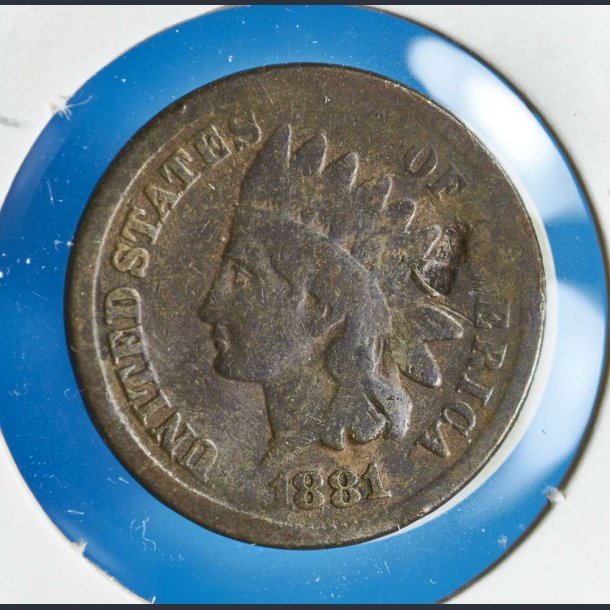 USA 1 cent 1881 