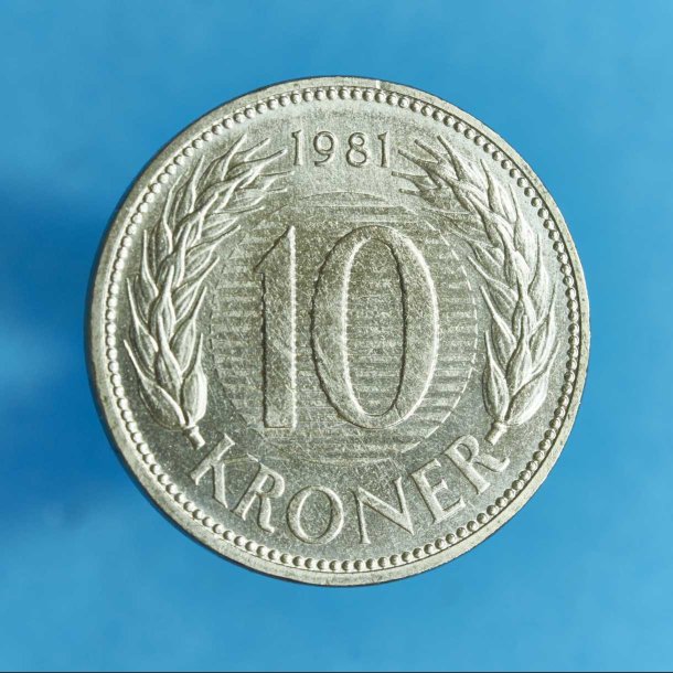 Danmark 10 kr. 1981