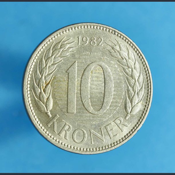 Danmark 10 kr. 1982