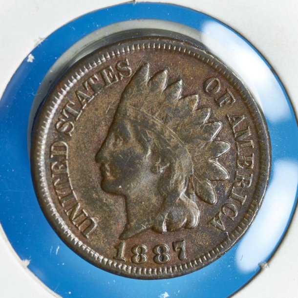 USA 1 cent 1887