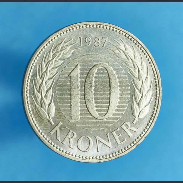 Danmark 10 kr. 1987