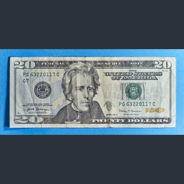 USA 20 dollars 2003-2017 - kv. 1 til 1+