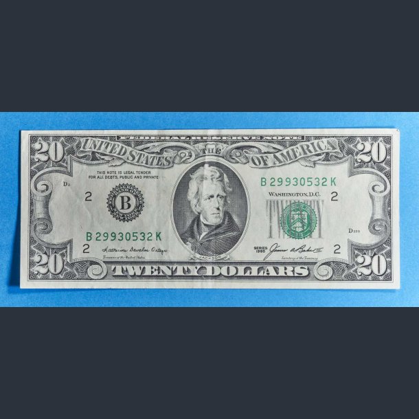 USA 20 dollars 1985 - kv. 1++