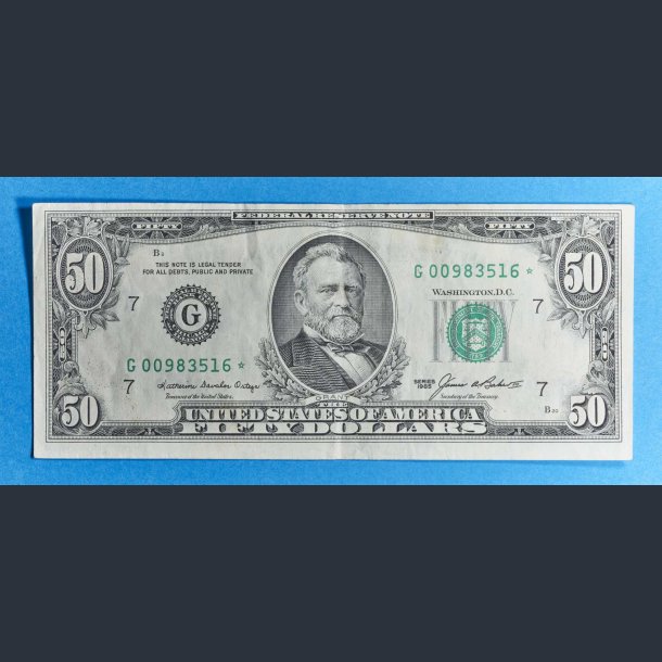 USA 50 dollars 1985 - kv. 1+