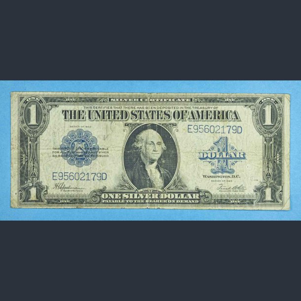 USA dollar 1923 serie - kv.1 til 1-