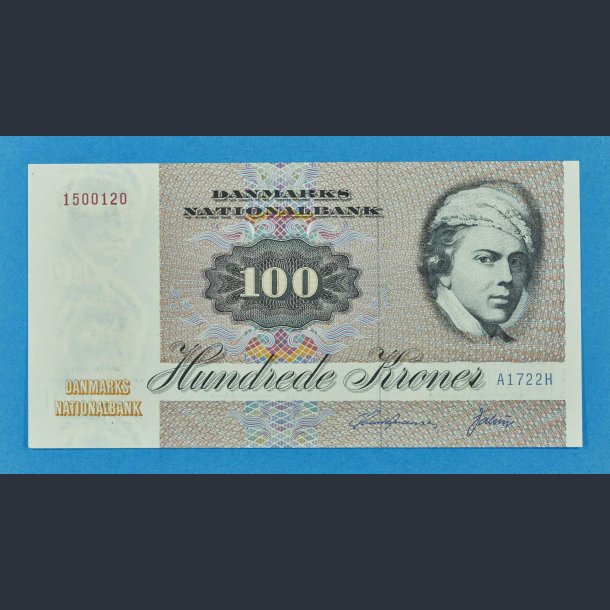 Danmark 100 kr. 1972 A1 - Svend Andersen - kv.0