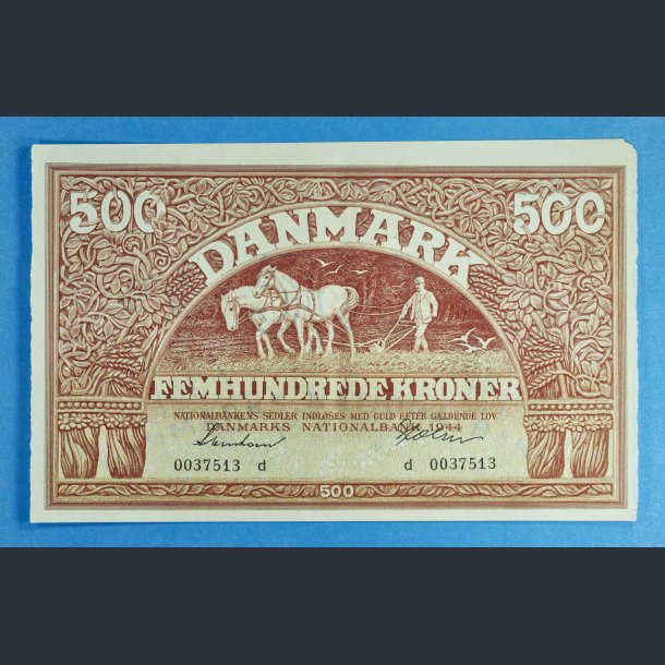 Danmark 500 kr. 1944 - Holm - kv. 0/01