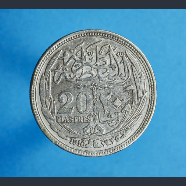 Egypten 20 Piastres 1916