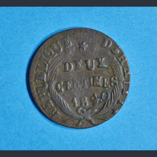 2 Centimes 1840 - Haiti