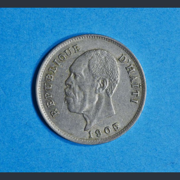 5 Centimes 1905 - Haiti