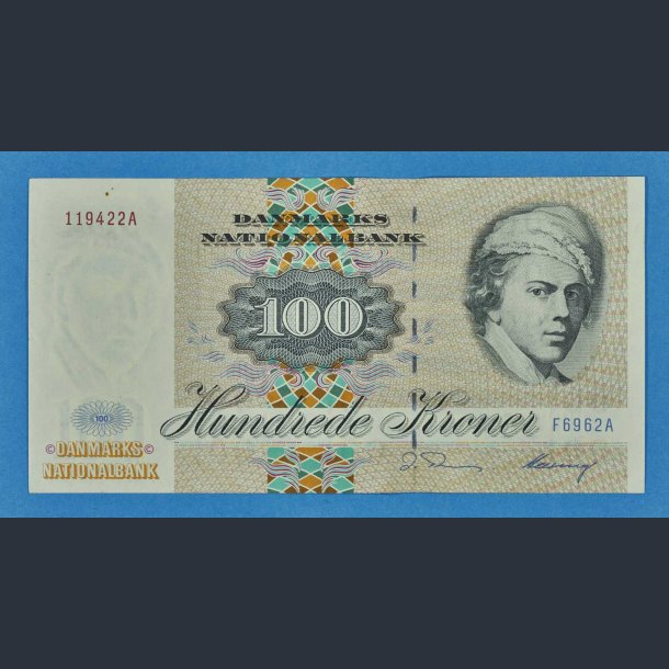 Danmark 100 kr. 1996 F6 - O. Thomasen - kv.0/01 m. lille plet