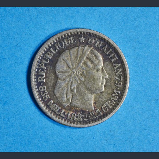 10 Centimes 1882 - Haiti