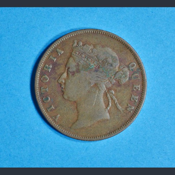 1 Cent 1901 - 	Straits Settlements (Britisk Malaysia)