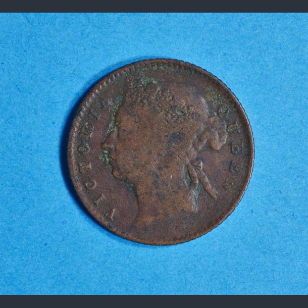 1/4 Cent 1889 -Straits Settlements (Britisk Malaysia)