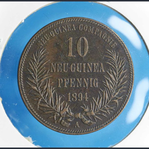 Tysk Neu Guinea 10 Pfennig 1894