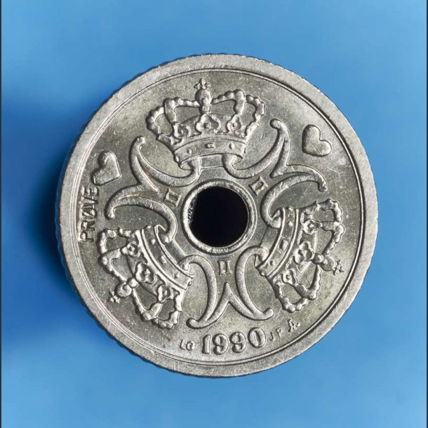 Danmark 1 kr. 1990 - Prvemnt