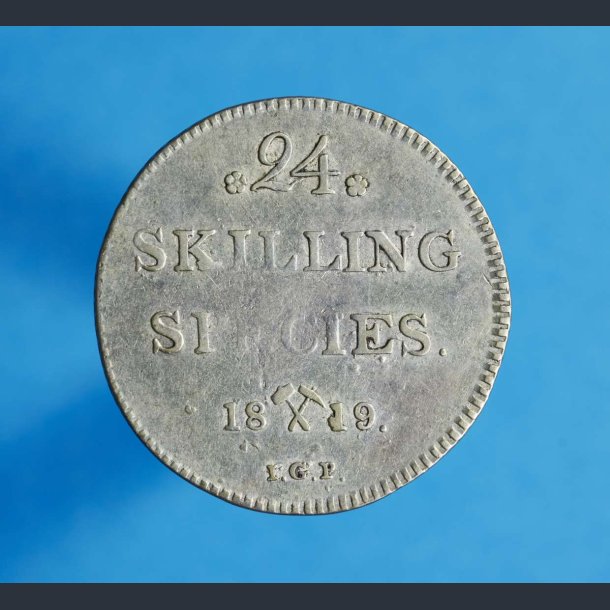 Norge 24 Skilling 1819 - Carl XIV