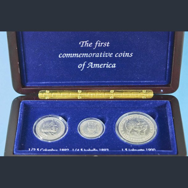 The first commemorative coins of America - i skrin med